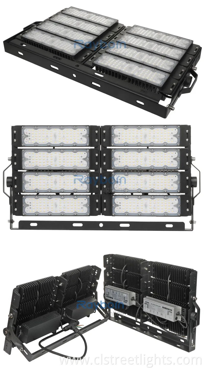 Outdoor High Mast Stadium Sports Field Football Field Tunnel Tennis Court Lighting 100W 150W 200W 250W 300W 400W 500W 600W 750W 800W 1000W LED Flood Light